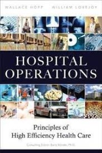 Image of Hospital operations : principles of high efficiency health care